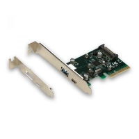 Adapter PCI-E USB 1xUSB-A/1xUSB-C/1xSATA -1004793
