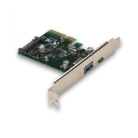 Adapter PCI-E USB 1xUSB-A/1xUSB-C/1xSATA -1004794