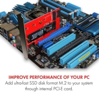 Adapter PCI-E SATA 2x M.2 Card PCI-E/SATA-1004802