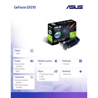 GeForce CUDA GF210 512MB/1GBTC DDR3 PCI-E 32BIT DVI/HDMI/D-SUB BOX-1010952