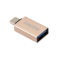 Adapter z USB na USB-C RA-OTG1 złoty-1012815
