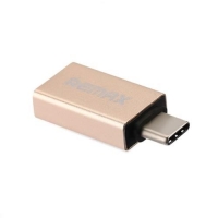 Adapter z USB na USB-C RA-OTG1 złoty-1012816