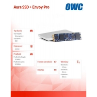 Aura SSD 240GB MacBook Pro/Air (mid-2013 do 2015)   kieszeń Envoy Pro -1013280