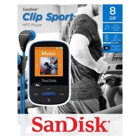 Clip Sport 8GB Niebieski   radio-1013649