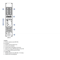 NETYS PR 2200VA/1800W AVR/LCD/USB/8XIEC/EPO Tower/Rack-1025563