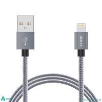 CB-D24 Grey nylonowy szybki kabel Quick Charge Lightning-USB | 1m | certyfikat MFi Apple-1033638