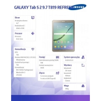 GALAXY Tab S 2 9.7 T819 REFRESH LTE 32GB GOLD-1038624