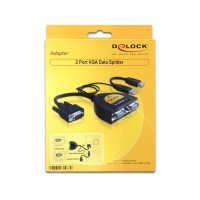 Adapter VGA->2xVGA zasilanie USB USB(AF) -771593
