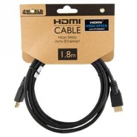 4W Kabel HDMI High Speed z Ethernetem  (v1.4), 1.8m-772805