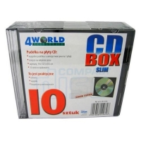 CD BOX Slim przezroczysty 10szt-809379