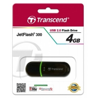 JETFLASH 300 4GB USB2.0 BLACK-833099