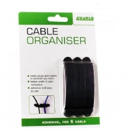 Cable Organizer przyklejany czarny-847014