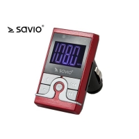 SAVIO TR-08 Transmiter FM z pilotem, blister-860025