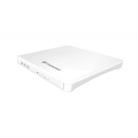 8X Portable DVD Writer White ULTRA SLIM 13.9mm-873583
