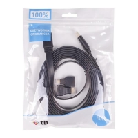 Kabel HDMI 1.4 zestaw pozłacany 1.8 m.-886690