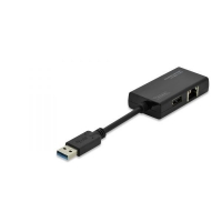 Kabel-Adapter 3w1 USB3.0 do VGA USB LAN 10/100Mbp -887009