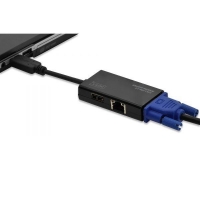 Kabel-Adapter 3w1 USB3.0 do VGA USB LAN 10/100Mbp -887012