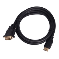 Kabel HDMI - DVI 1.8m DVI 24 1, pozłacany-888877