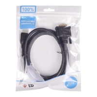 Kabel HDMI - DVI 1.8m DVI 24 1, pozłacany-888878