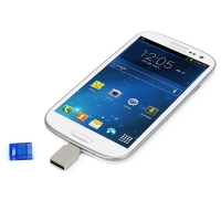 Dual 32GB PenDrive USB   microUSB OTG aluminium-892410