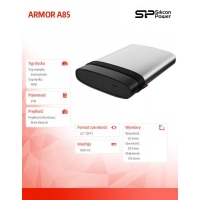 ARMOR A85 2TB USB 3.0 Blue, Anti-shock/water proof -894379