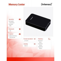 4TB 3,5'' HDD USB 3.0 MEMORYCENTER Black -907261