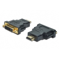 Adapter HDMI 1.3 Standard Typ HDMI A/DVI-I (24 5) M/Ż czarny -923357