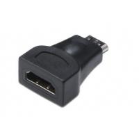 Adapter HDMI 1.3 HighSpeed Typ miniHDMI C/HDMI A M/Ż czarny -923358