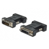 Adapter DVI-D DualLink Typ DVI-D (24 1)/DVI-I (24 5) M/Ż czarny -924787