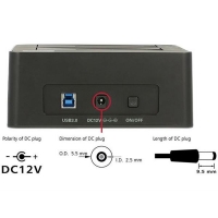 Stacja dokujaca HDDx2 Sata 2,5/3,5 USB 3.0 -929671