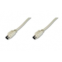 Kabel połączeniowy PS2 Typ miniDIN6/miniDIN6 M/M beżowy 2m -932769