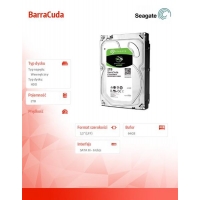 BarraCuda 2TB 3,5'' 64MB ST2000DM006-941943