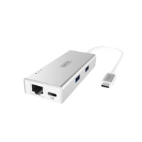 Adapter USB TYP-C Power Delivery; USB 3.0/GIGA ETHERNET /Y-9106 -944771