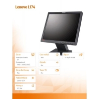 17'' Monitor dotykowy Lenovo L174 rezystancyjny                       format klasyczny 5 do 4 -987646