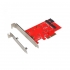 Adapter PCI-E SATA 2x M.2 Card PCI-E/SATA-1004799