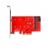 Adapter PCI-E SATA 2x M.2 Card PCI-E/SATA-1004800