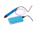 Długopis 3D/Pióro drukujące WOOLER 3D Slim niebieskie -1033032