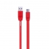 Kabel FULL SPEED USB - micro USB 2 metry czerwony-1043483