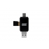All-in-one 128GB microSD CardReader USB-C microUSB-1048197
