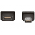 ADAPTER USB Mini(F)->USB Micro(M) Nikiel -733041
