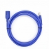 Kabel 3.0. USB AM-AF 1.8 m. niebieski -915024