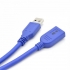 Kabel 3.0. USB AM-AF 1.8 m. niebieski -915027